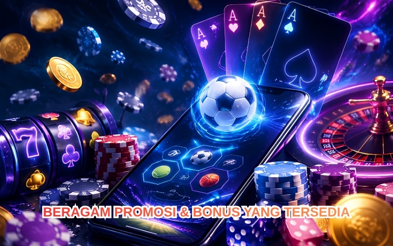 Beragam Promosi & Bonus yang Tersedia.